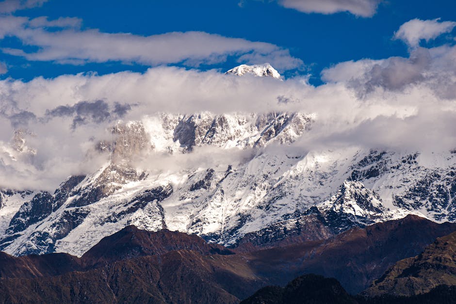 Scenic view of Manali Hill Station